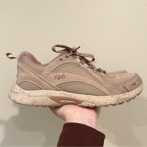 Ryka Taupe and Rose Athletic Shoes